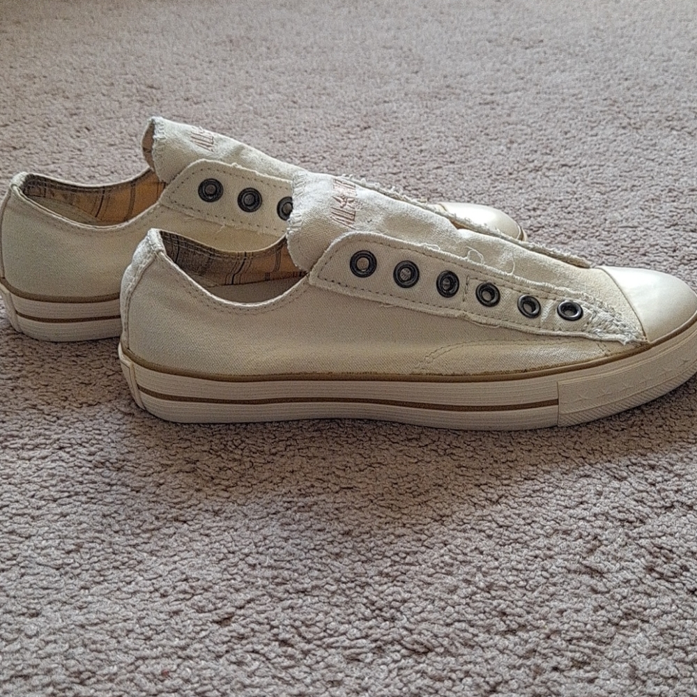 Off-White Slip-on Converse All-star Women's 8